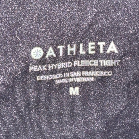 Athleta Black High-Waisted Leggings for Performance - Picture 4 of 6